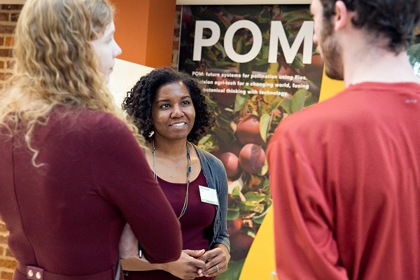 POM's Tashia Tucker at the 2017 REAP exhibition