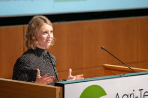 Elizabeth Creed, Receptive Technologies, in the REAP 2018 Start-Up Showcase