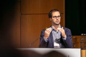 Ian Wheal, Breedr, in the REAP 2018 Start-Up Showcase