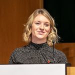 Lizzie Creed, Receptive Technologies, speaking as part of the REAP 2018 Start-Up Showcase