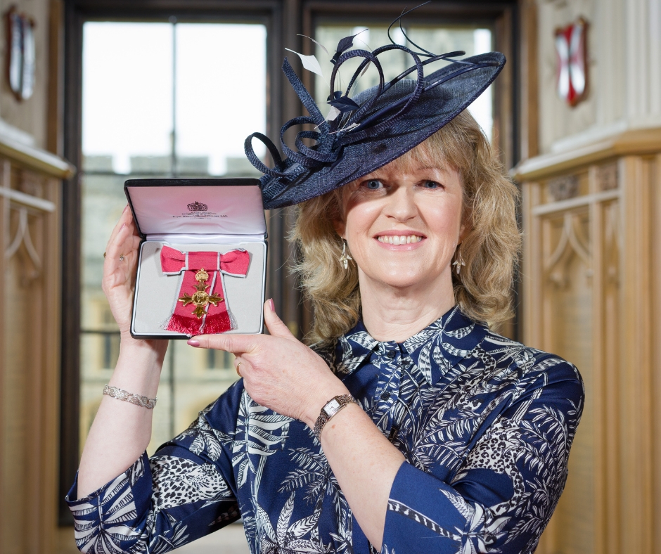 Agri-TechE Director, Belinda Clarke, awarded OBE at Windsor Castle