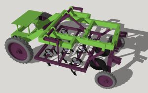 ARWAC has developed a novel weeding machine