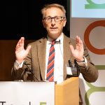 Jonathon Jones OBE, Tremap, speaking at REAP 2022 feat