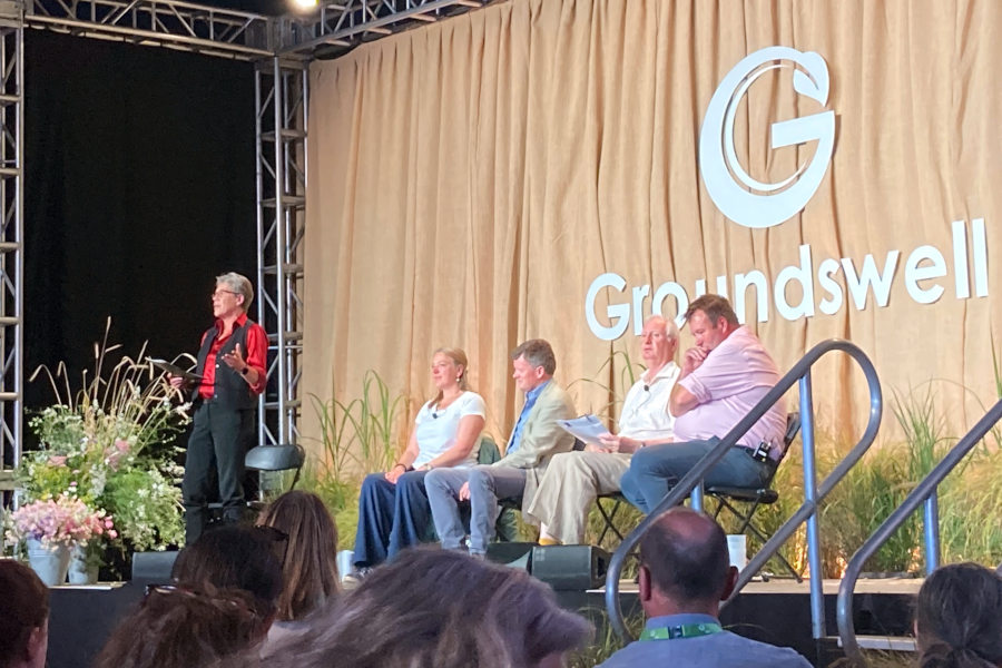 Helen Browning, Katie Lo Luxton, Lord Benyon, Stuart Roberts