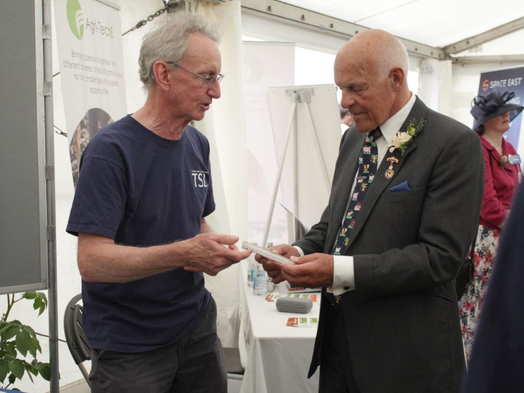 President of the Royal Norfolk Show John Cushing talks to TSL