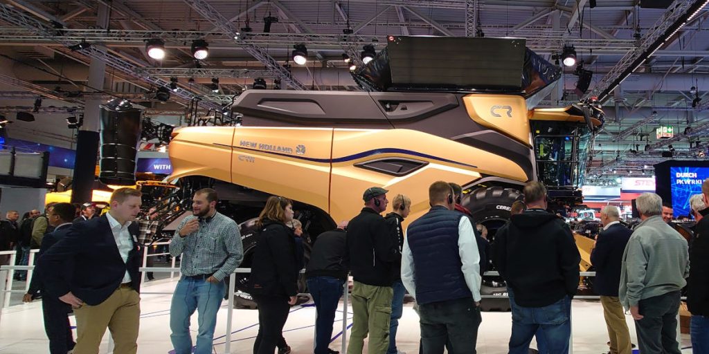 Big machinery at Agritechnica 2023