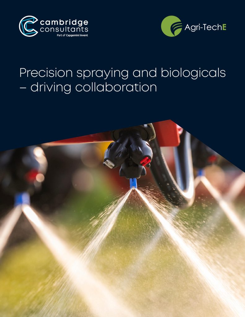 Precision spraying and biologicals - driving collaboration