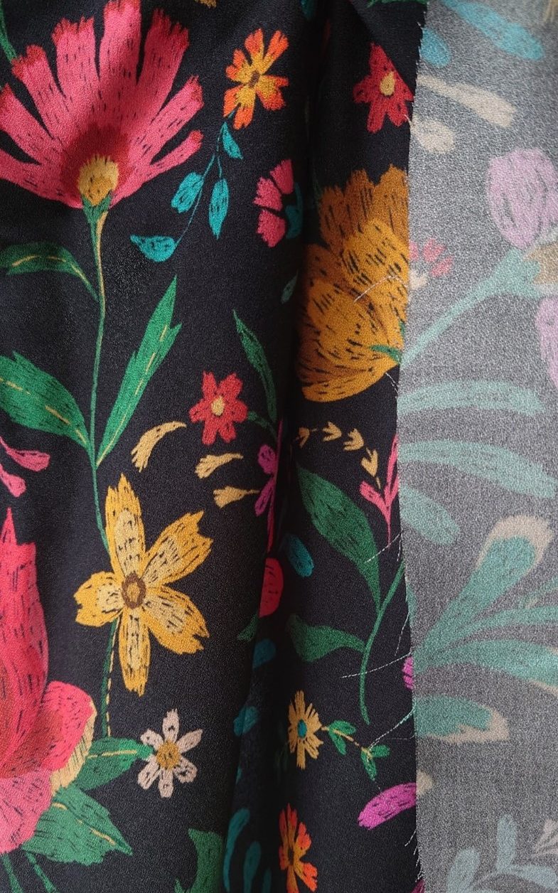 LENZIG ECOVERO viscose, with a much lower impact environmentally than regular viscose (made of wood pulp)