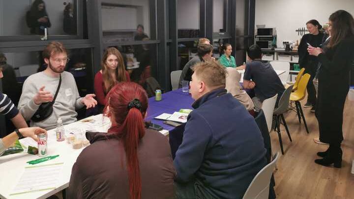 ECIF visitors to The Leaf Lab @ GrowUp Farms