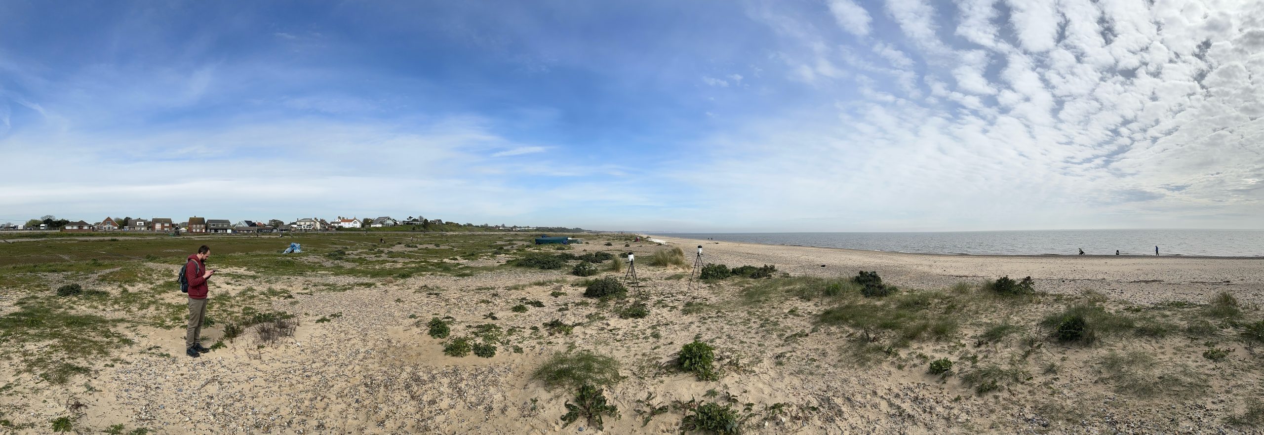 Testing the air across Norfolk for a year