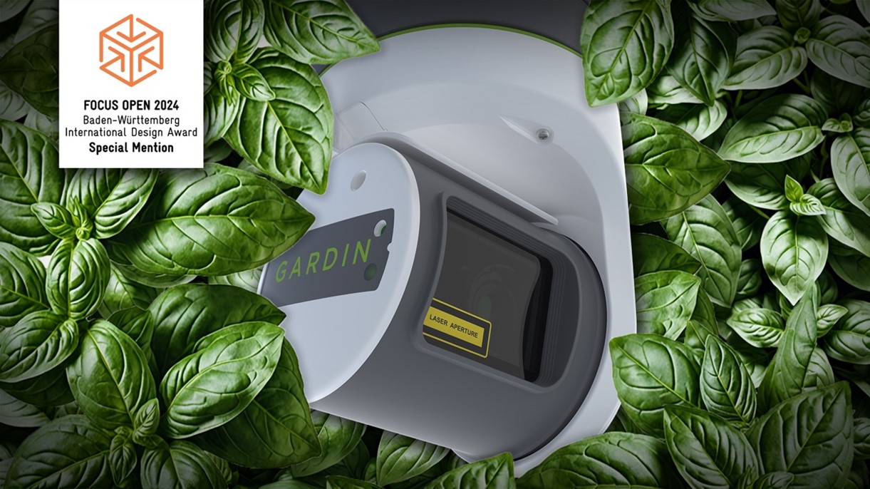 Thinkable Studio & Gardin Selected for a Prestigious German Design Award