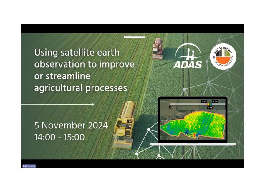 ATW 2024: Using Satellite Earth Observation to improve or streamline agricultural processes