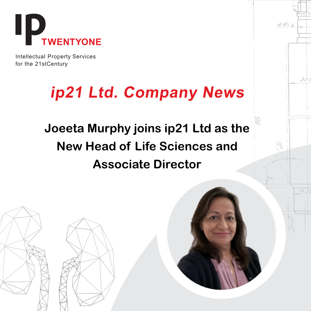 ip21 Welcomes Joeeta Murphy as Head of Life Sciences and Associate Director
