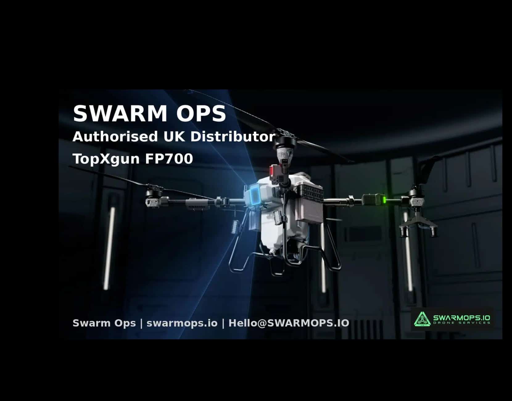 Swarm Ops is CAA Authorised for UAV Crop Spraying – and More!