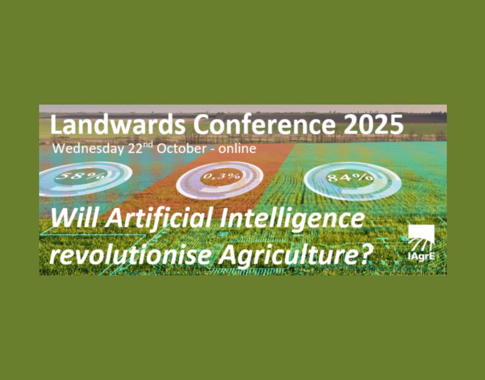 IAgrE Conference 2025, On-line 22nd October – Will AI Revolutionise Agriculture?