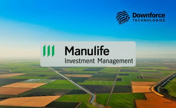 Downforce Technologies Featured in Manulife’s Natural Capital Report