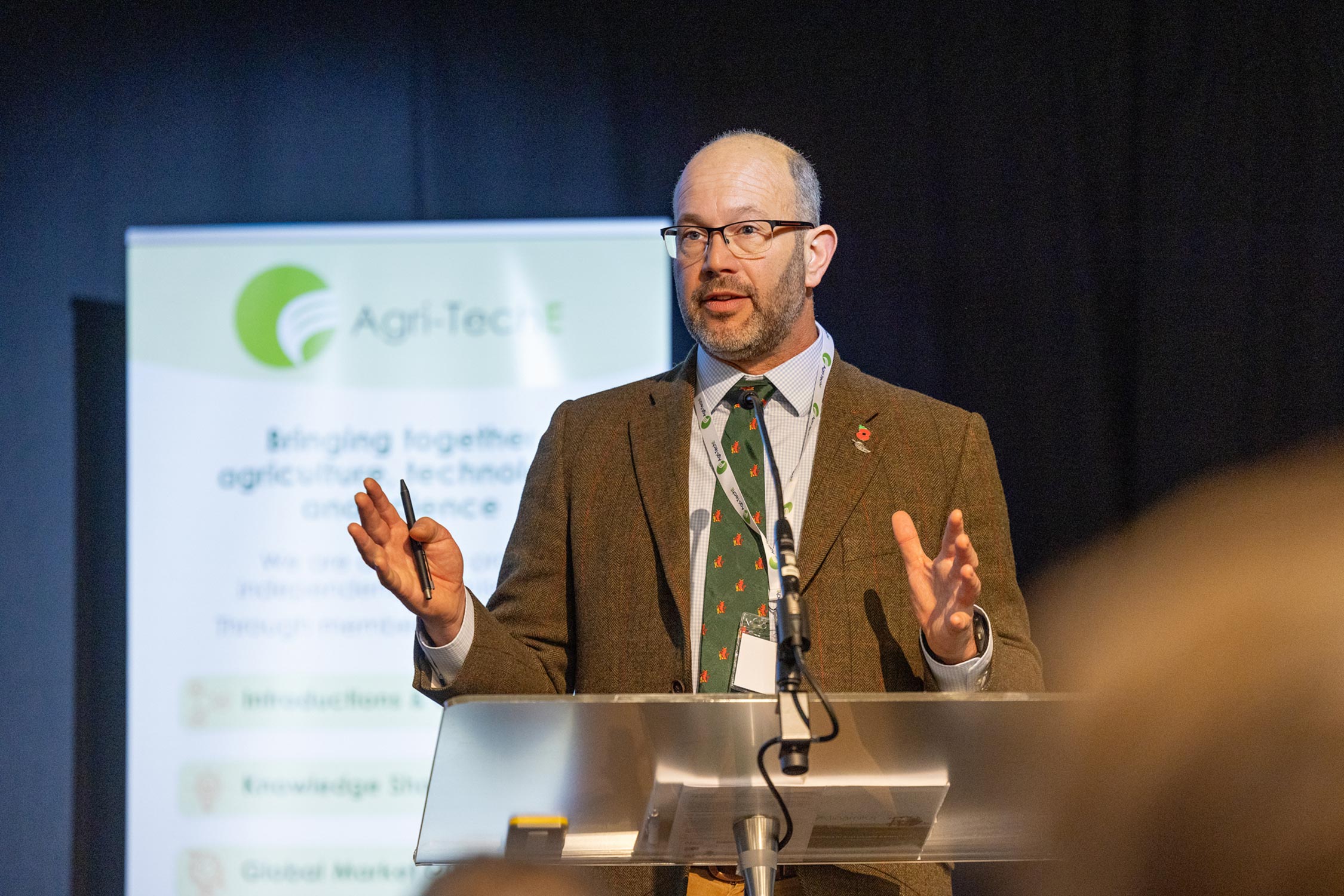 Jake Freestone, Overbury Estate, speaking at REAP 2025