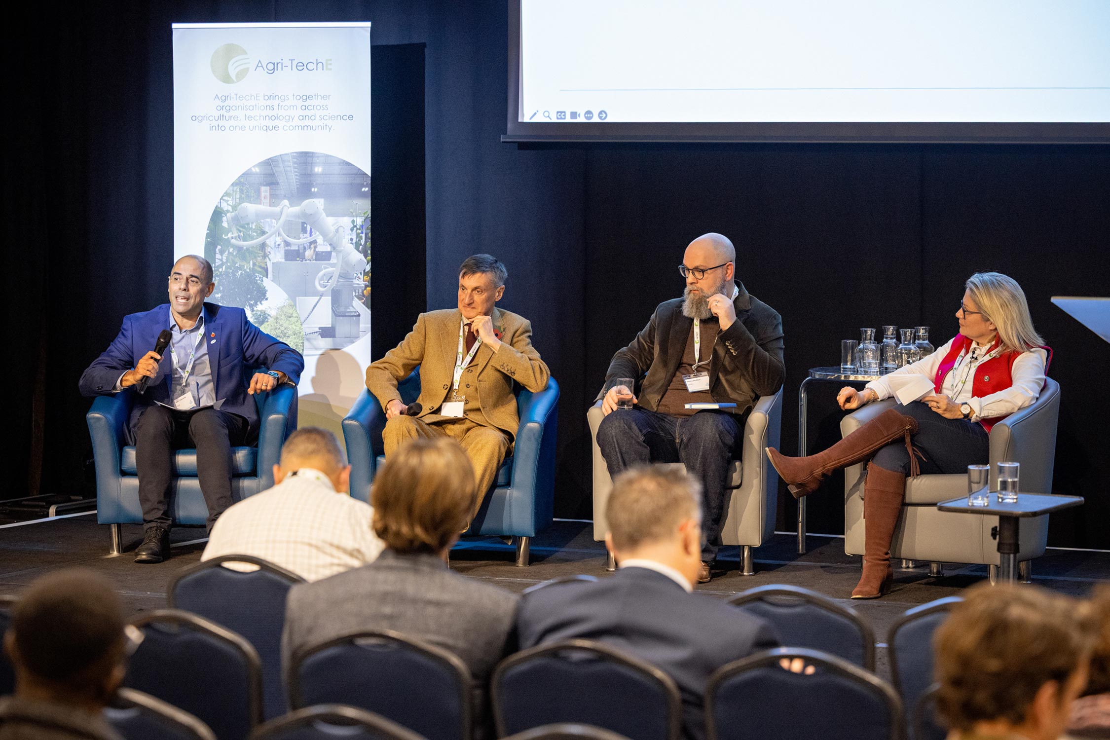 Mario Caccamo, Niab, in the panel Co-Developing Solutions to Co-Exist