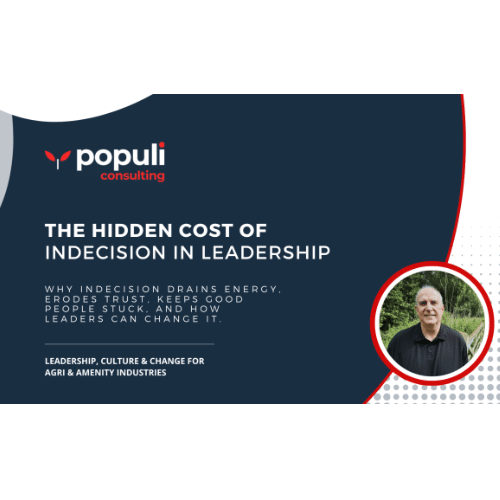 The Hidden Cost of Avoided Decisions