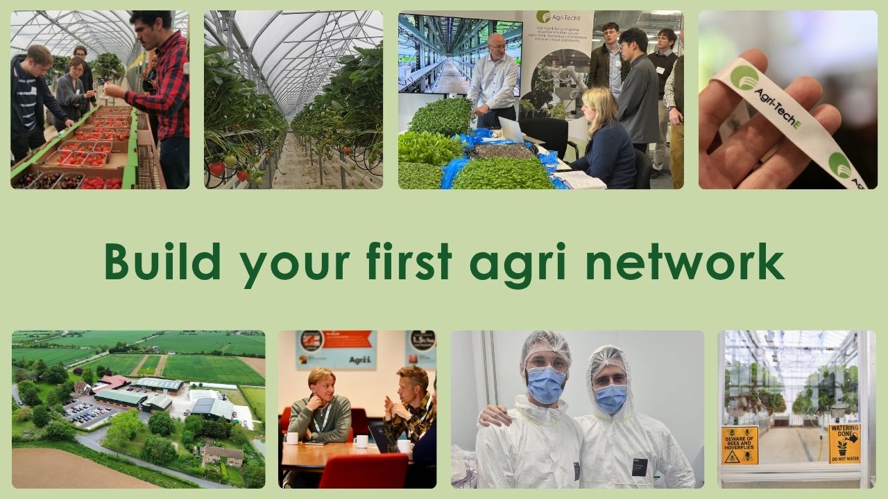 Build your first agri network
