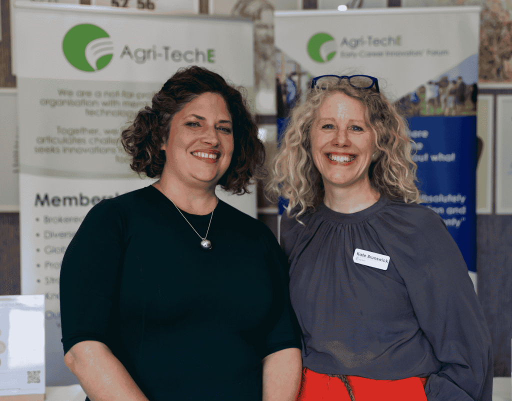Kirsty Barden, Head of Careers & Development at MDS with Kate Brunswick, Strategic Partnerships Director at Agri-TechE.
