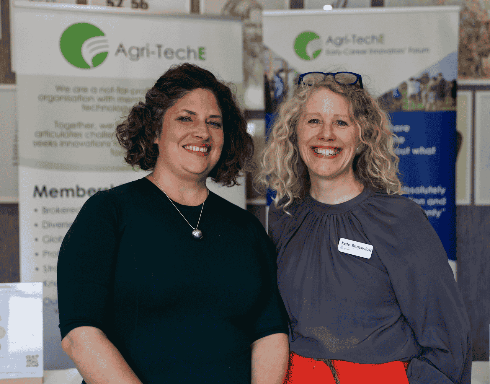 Kirsty Barden, Head of Careers & Development at MDS with Kate Brunswick, Strategic Partnerships Director at Agri-TechE.