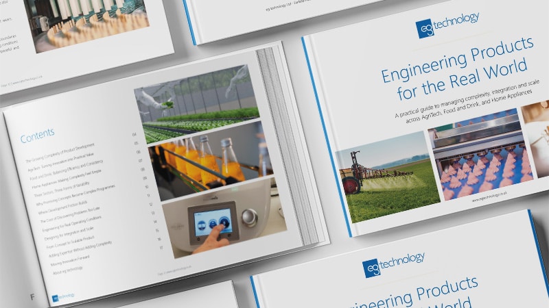 eg technology launches eBook on Product Development in AgriTech, Food & Drink