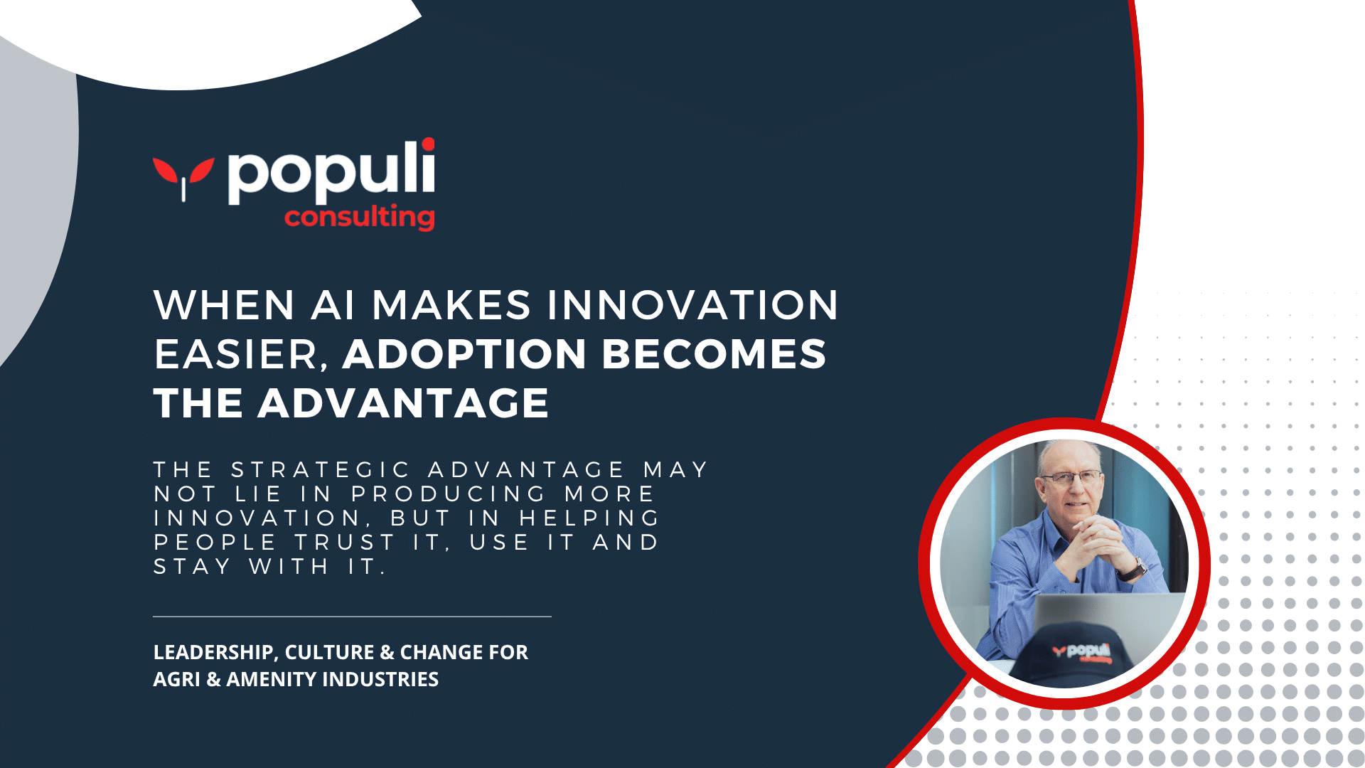 When AI Makes Innovation Easier, Adoption Becomes the Advantage