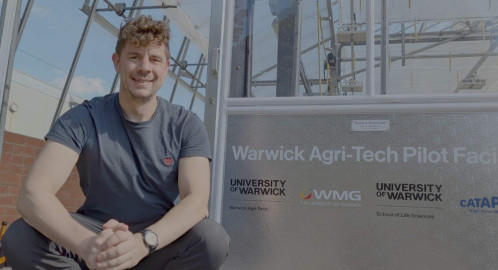  Alex Schofield, PhD researcher at the University of Warwick
