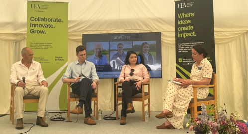 Panel of speakers at the Royal Norfolk Show Great Debate