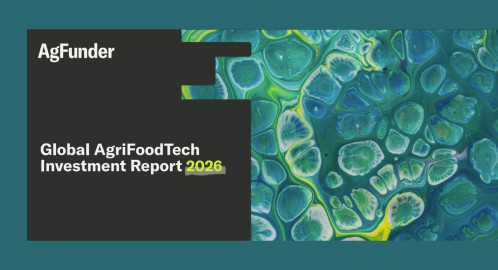 Front cover of AgFunder's Global Agrifoodtech Investment Report 2026